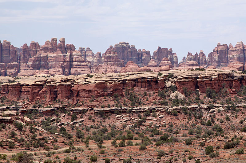Nach diesen Felsformationen ist der nördliche Teil des Canyonlands NP benannt