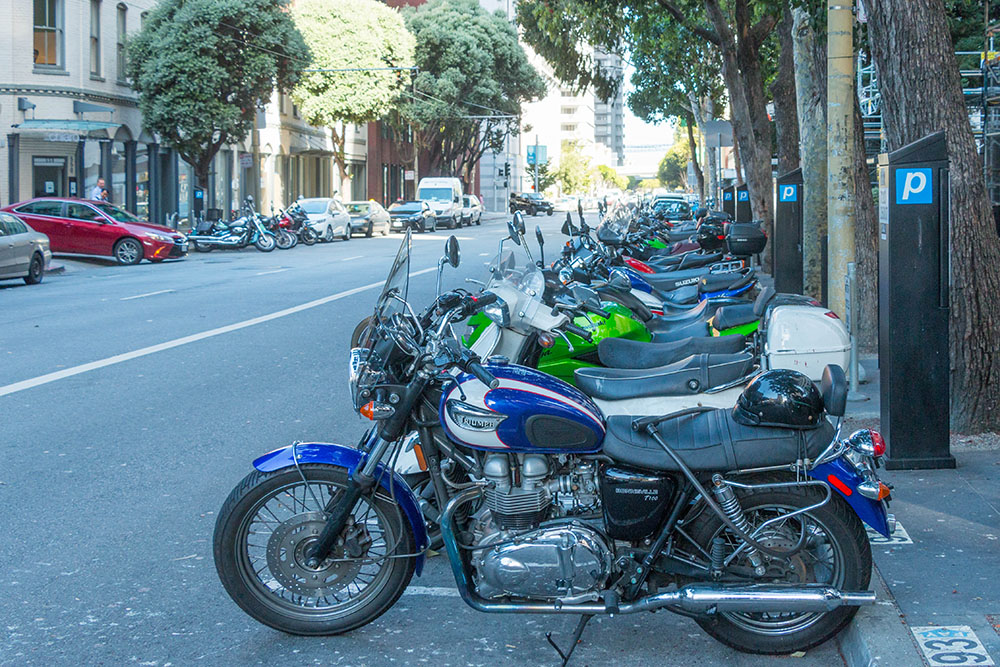 Da lacht das Motorradfahrerherz