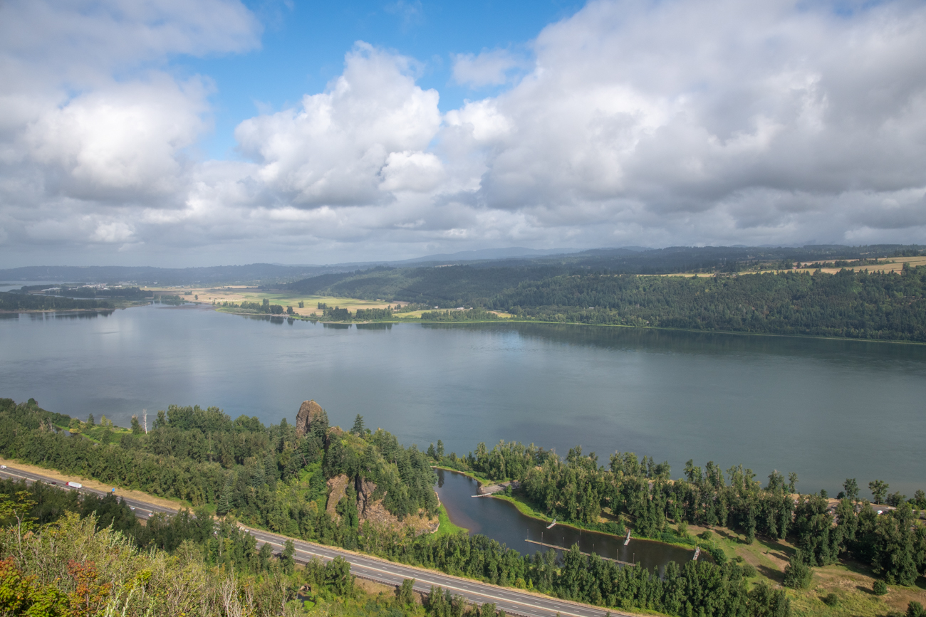 Aussicht auf den Columbia River