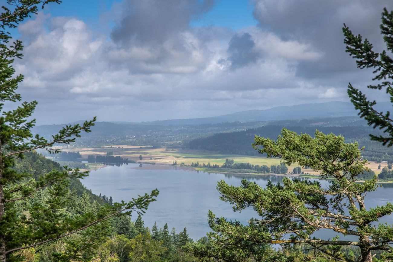 Aussicht auf den Columbia River