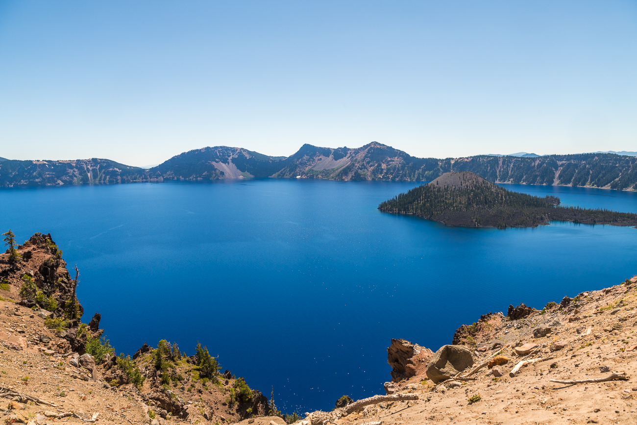 Der Crater Lake ...