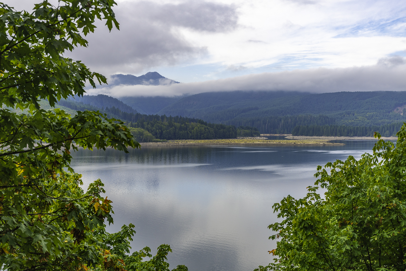 Am Reflection Lake, heute leider ohne Reflection :-(