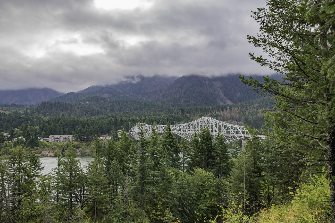 Bridge of the Gods über dem Columbia River