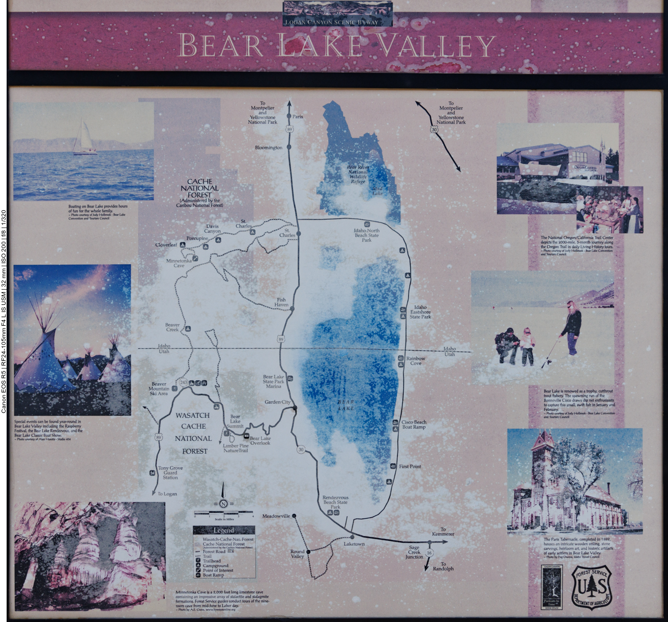 Kurzer Stopp im Bear Lake Valley 
