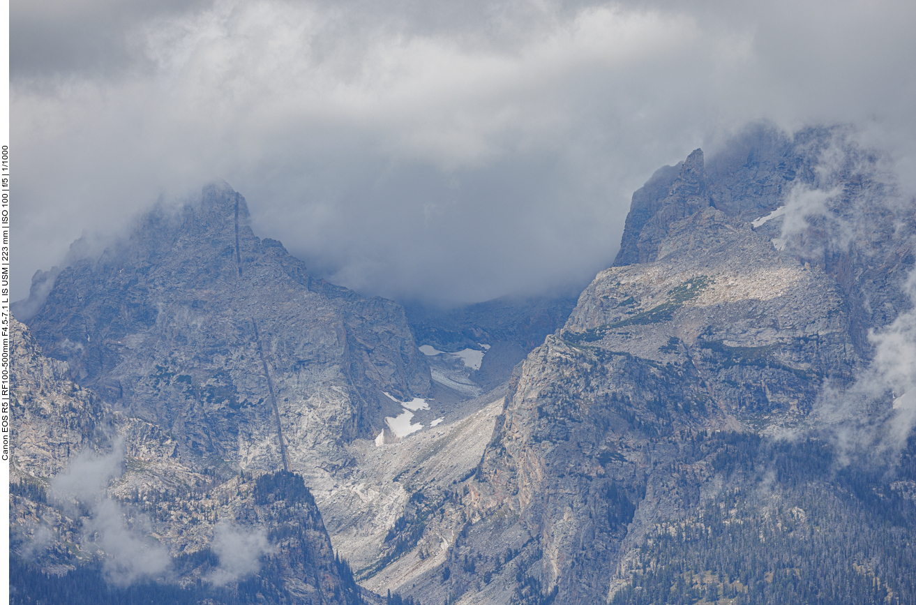 Am Glacier View sind leider kaum noch Gletscher zu sehen ... 