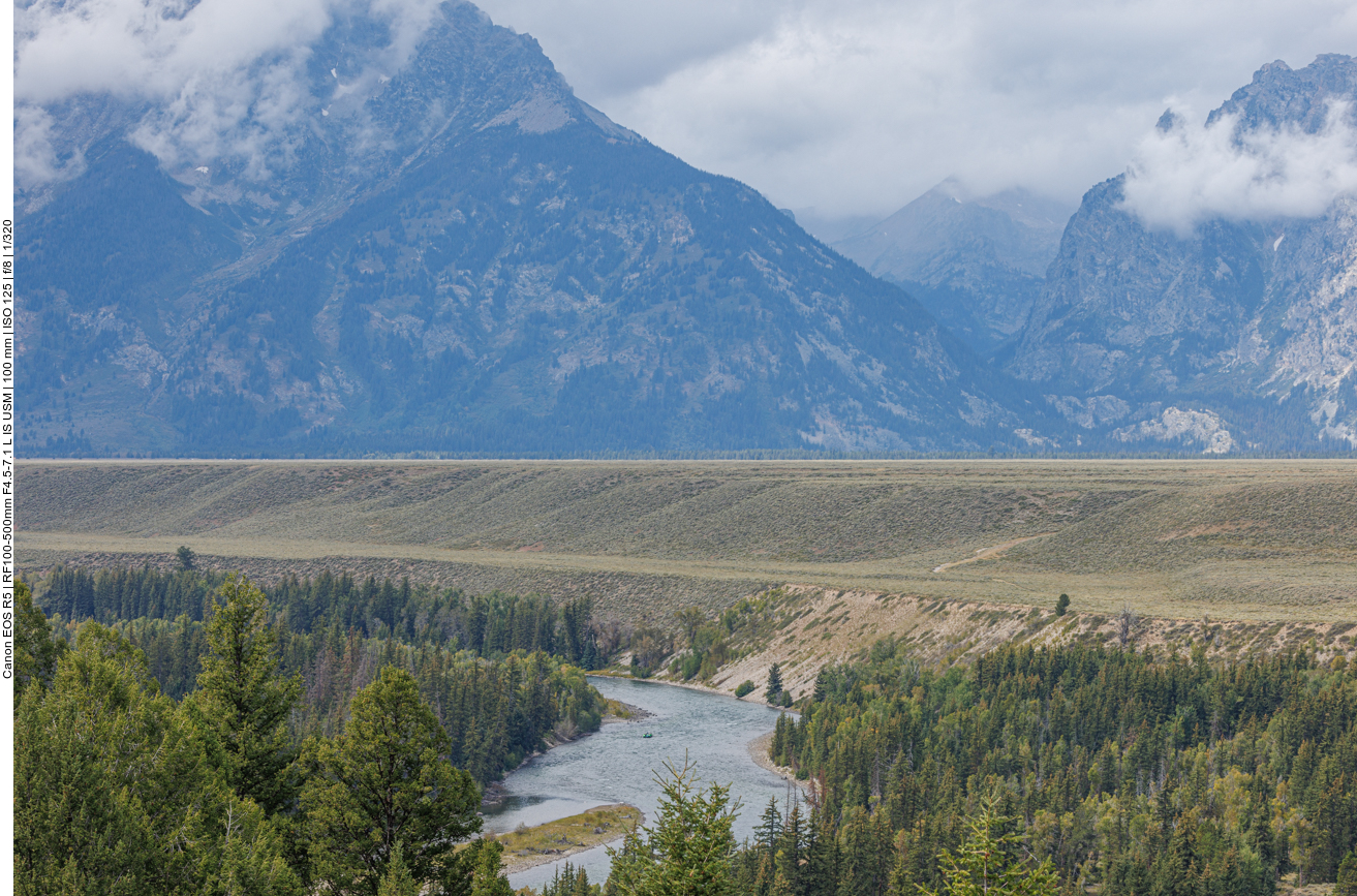 Blick über den Snake River 