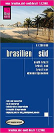 Reise Know-How Landkarte Brasilien, Süd (1:1.200.000)