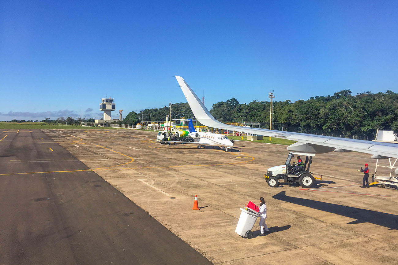 Ankunft in Foz do Iguaçu 