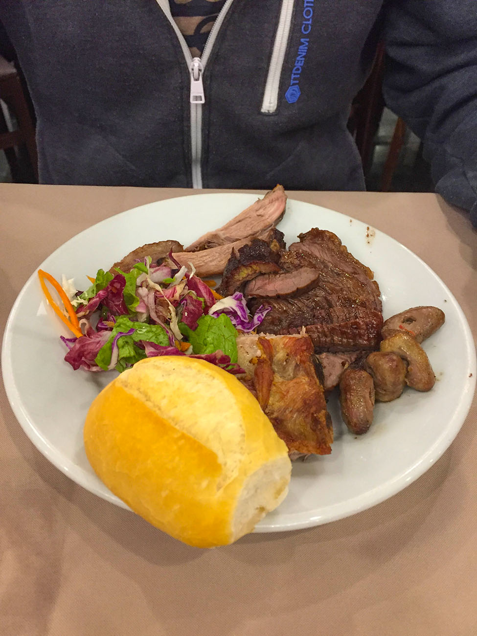 ... gibt es Fleisch satt 