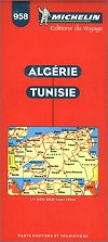 Michelin-Karte 958, Algerien-Tunesien 1:1 Mio